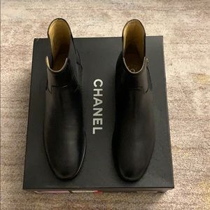 CHANEL short boots